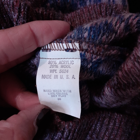 Jack Jar 60s delight vintage chunky knit sweater - Picture 7 of 7